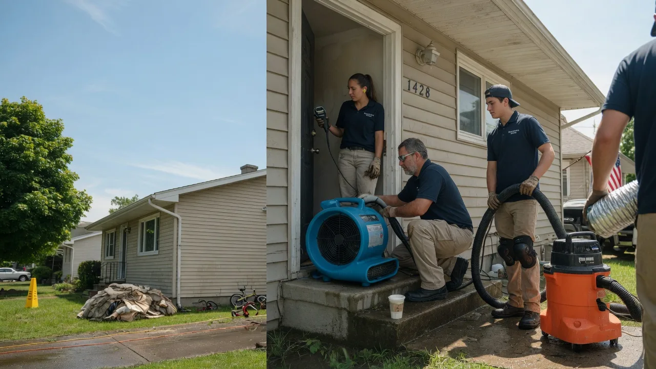 Water Damage Restoration in Dilliner, PA near me